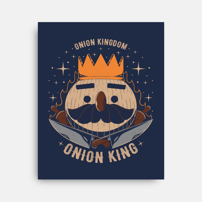 Onion King-none stretched canvas-Alundrart