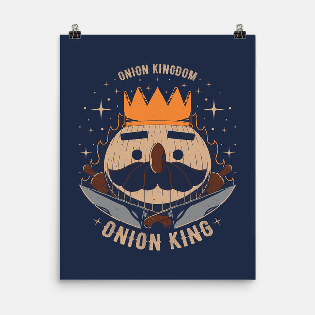 Onion King-none matte poster-Alundrart