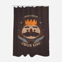Onion King-none polyester shower curtain-Alundrart