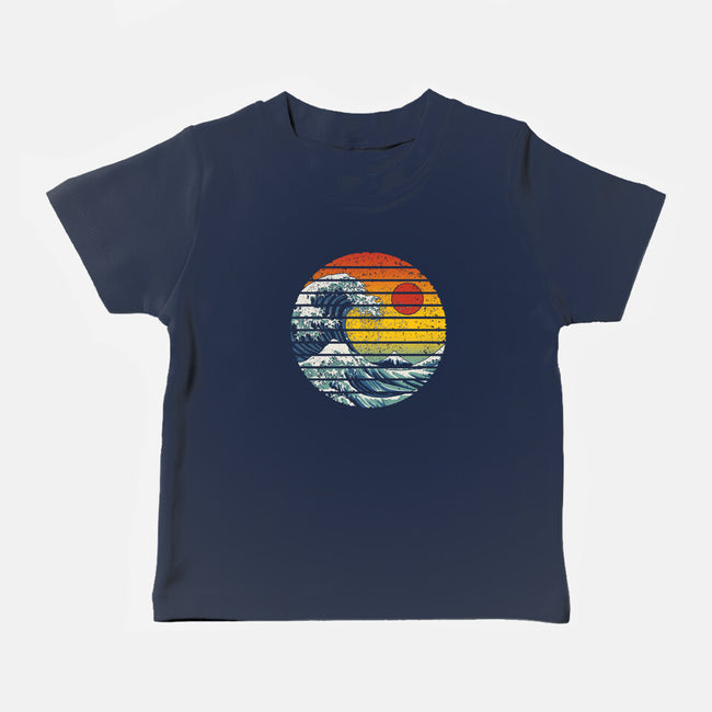 Freak Wave-baby basic tee-NMdesign