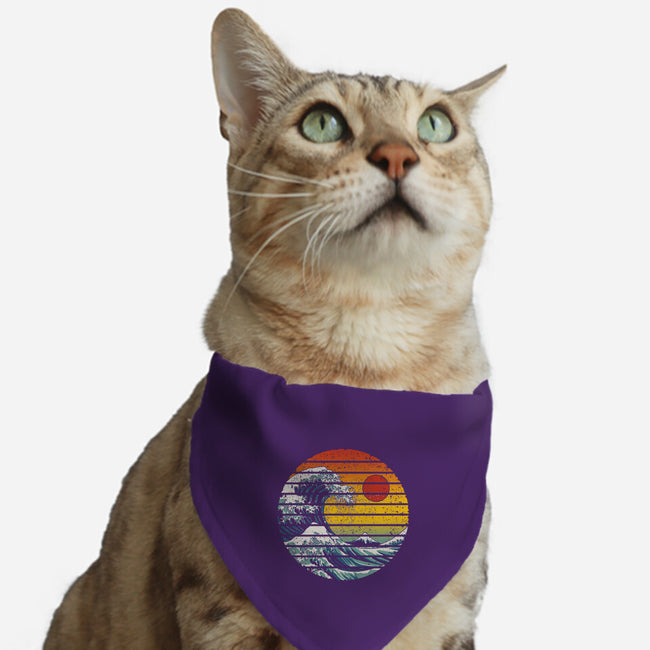 Freak Wave-cat adjustable pet collar-NMdesign