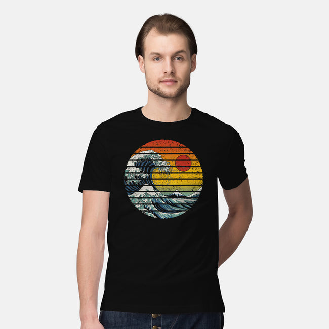 Freak Wave-mens premium tee-NMdesign