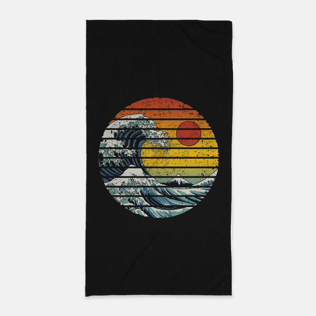 Freak Wave-none beach towel-NMdesign