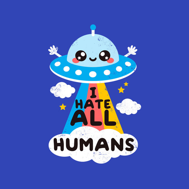I Hate All Humans-baby basic onesie-NemiMakeit