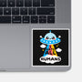 I Hate All Humans-none glossy sticker-NemiMakeit