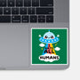 I Hate All Humans-none glossy sticker-NemiMakeit