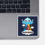 I Hate All Humans-none glossy sticker-NemiMakeit