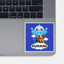 I Hate All Humans-none glossy sticker-NemiMakeit