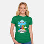 I Hate All Humans-womens fitted tee-NemiMakeit