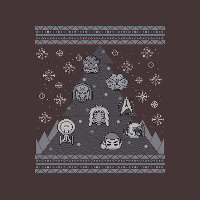 Trekkie Christmas Tree-none fleece blanket-xMorfina