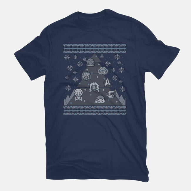 Trekkie Christmas Tree-mens premium tee-xMorfina