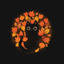 Autumn Cat-none glossy sticker-ricolaa