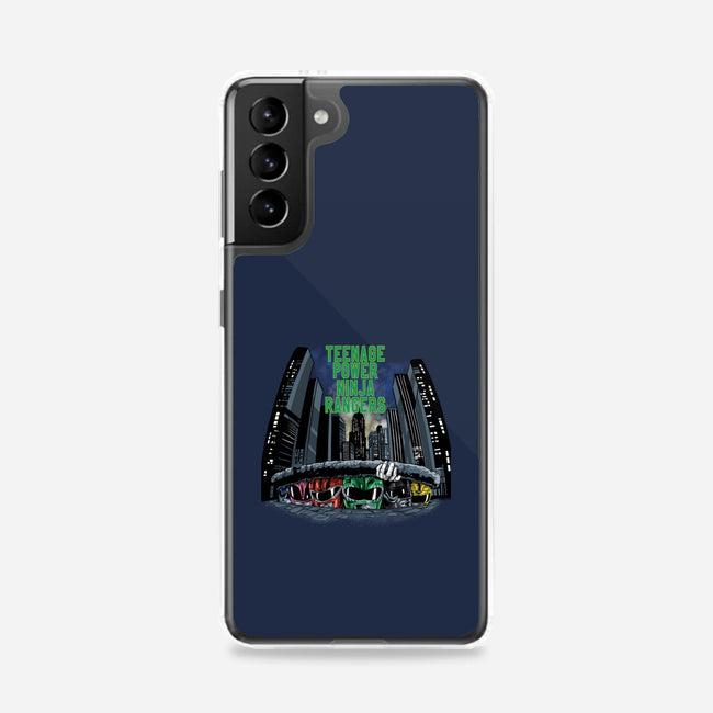 Teenage Power Ninja Rangers-samsung snap phone case-zascanauta