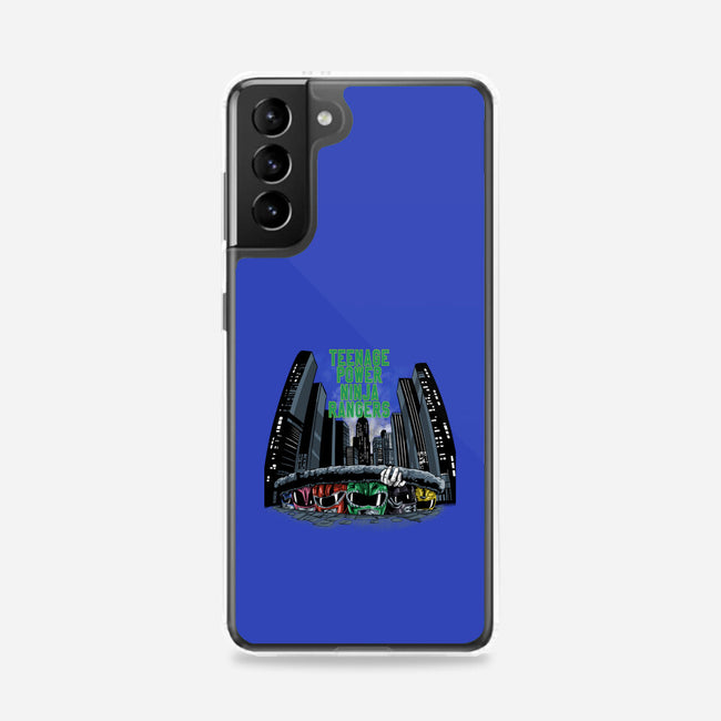 Teenage Power Ninja Rangers-samsung snap phone case-zascanauta