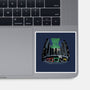 Teenage Power Ninja Rangers-none glossy sticker-zascanauta