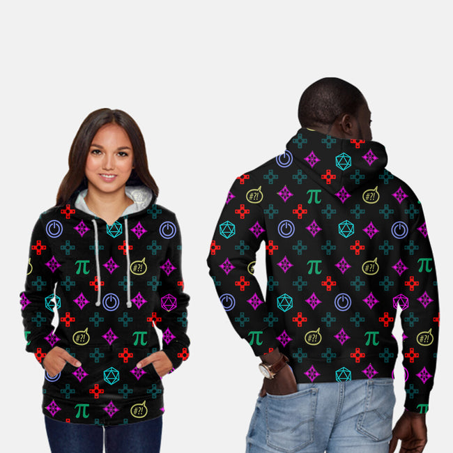 Geek Chic-unisex all over print pullover sweatshirt-MeganLara