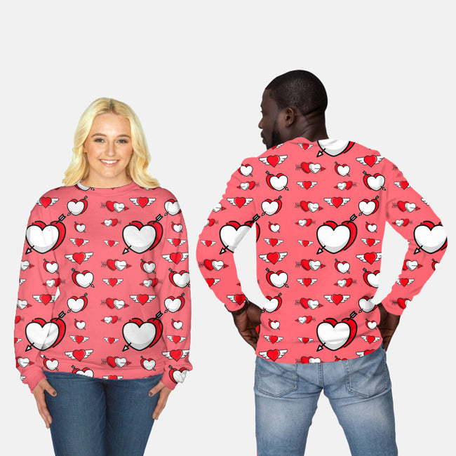 Heartstrike-unisex all over print crew neck sweatshirt-bradleyheal