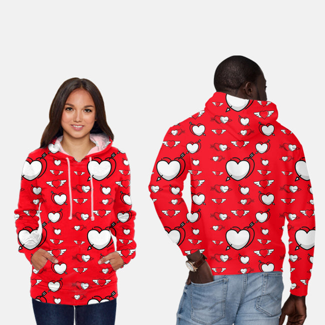 Heartstruck-unisex all over print pullover sweatshirt-bradleyheal