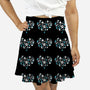I Love Questing-womens all over print skater skirt-queenmob