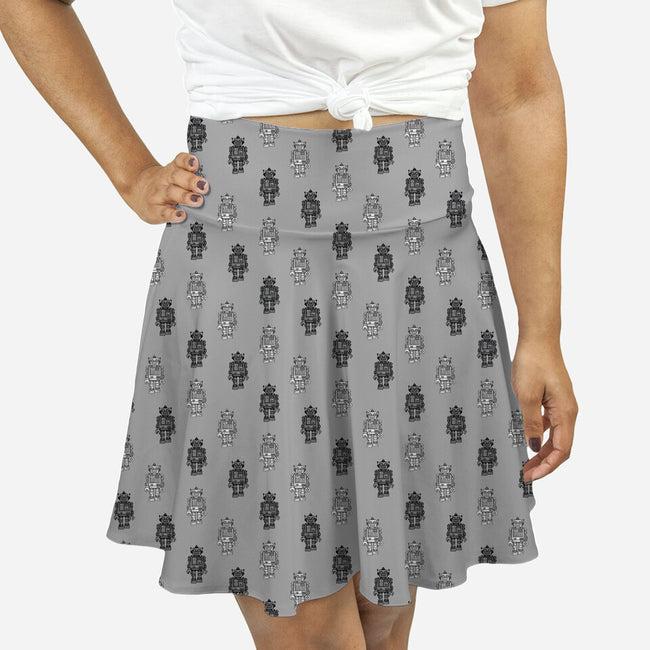 Vintage Friend-womens all over print skater skirt-wotto