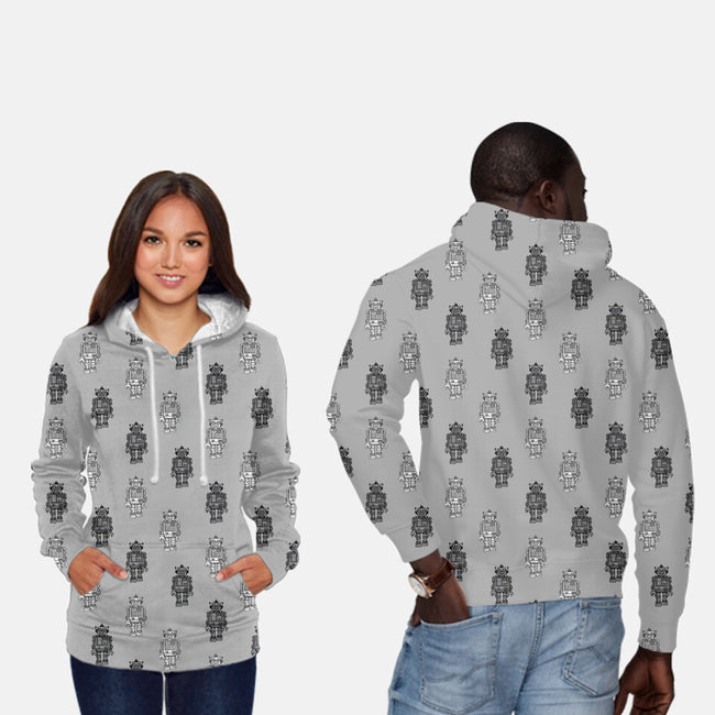 Vintage Friend-unisex all over print pullover sweatshirt-wotto