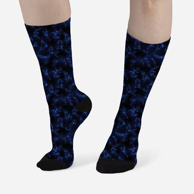 What's Your Sign-unisex all over print crew socks-Kat_Haynes