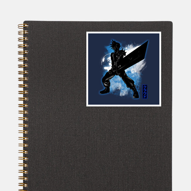 Cosmic Ex-Soldier-none glossy sticker-fanfreak1
