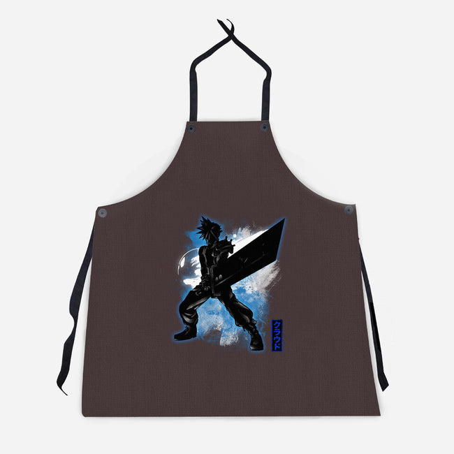 Cosmic Ex-Soldier-unisex kitchen apron-fanfreak1