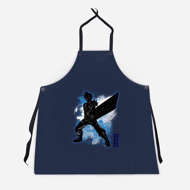 Cosmic Ex-Soldier-unisex kitchen apron-fanfreak1