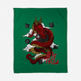 The Dice Dragon-none fleece blanket-ShirtGoblin