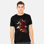 The Dice Dragon-mens heavyweight tee-ShirtGoblin
