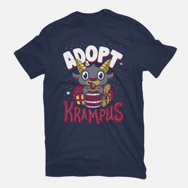 Adopt a Krampus-mens basic tee-Nemons