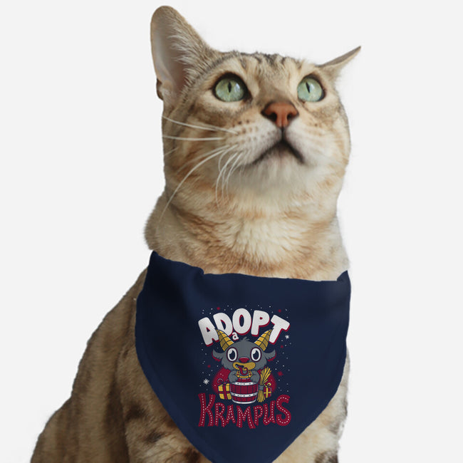 Adopt a Krampus-cat adjustable pet collar-Nemons