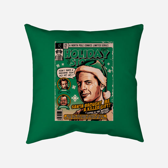 Holiday Stories Vol. 3-none removable cover throw pillow-daobiwan
