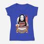 Dark Spirit Ramen-womens v-neck tee-Alundrart