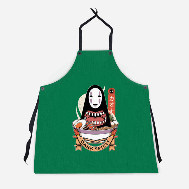 Dark Spirit Ramen-unisex kitchen apron-Alundrart