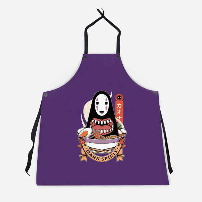 Dark Spirit Ramen-unisex kitchen apron-Alundrart