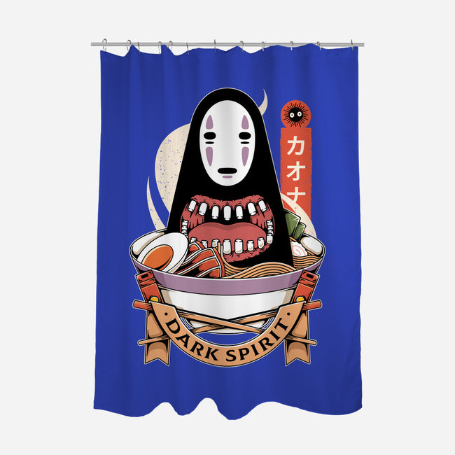 Dark Spirit Ramen-none polyester shower curtain-Alundrart