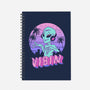 Alien Vibes!-none dot grid notebook-vp021
