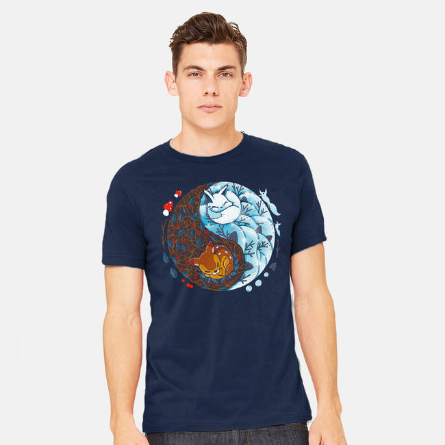 Winter Buddies-mens heavyweight tee-Vallina84