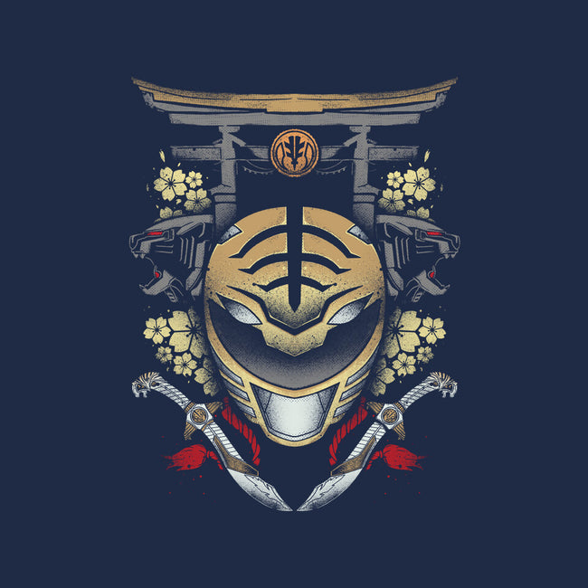White Ranger-none stretched canvas-RamenBoy
