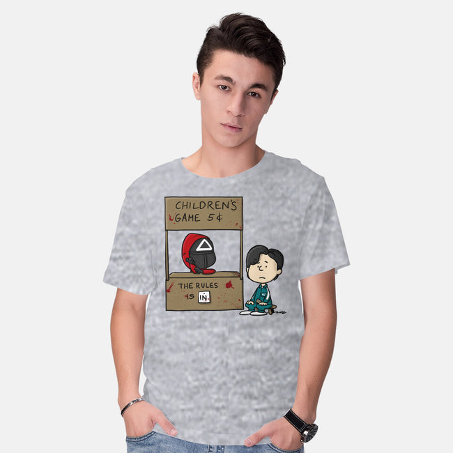 Childrens Game-mens basic tee-MarianoSan
