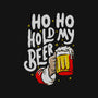 Ho Ho Hold My Beer-baby basic tee-eduely