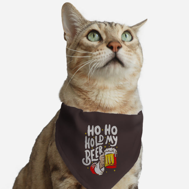Ho Ho Hold My Beer-cat adjustable pet collar-eduely
