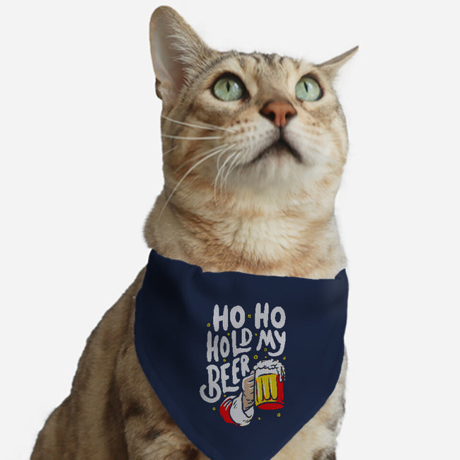 Ho Ho Hold My Beer-cat adjustable pet collar-eduely