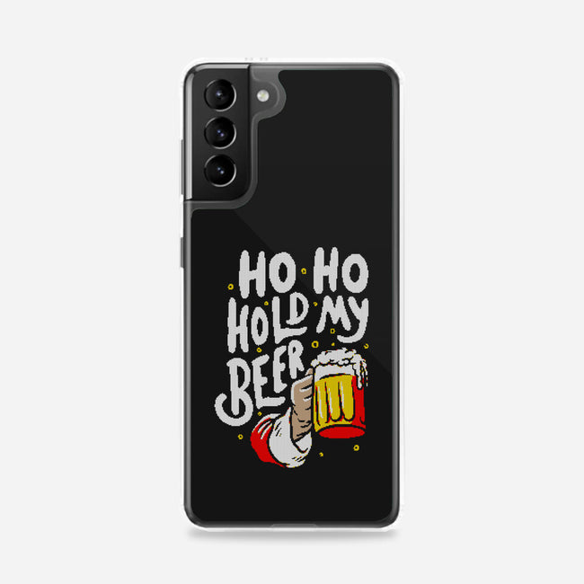 Ho Ho Hold My Beer-samsung snap phone case-eduely