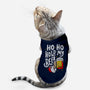 Ho Ho Hold My Beer-cat basic pet tank-eduely