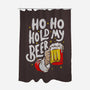 Ho Ho Hold My Beer-none polyester shower curtain-eduely