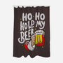 Ho Ho Hold My Beer-none polyester shower curtain-eduely