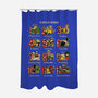 12 Days Of Catmas-none polyester shower curtain-krisren28